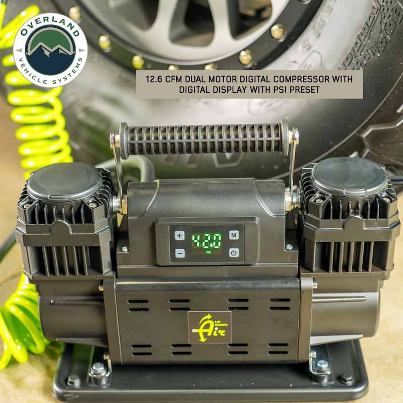 Up Down Air EGOI Portable Dual Motor Air Compressor System