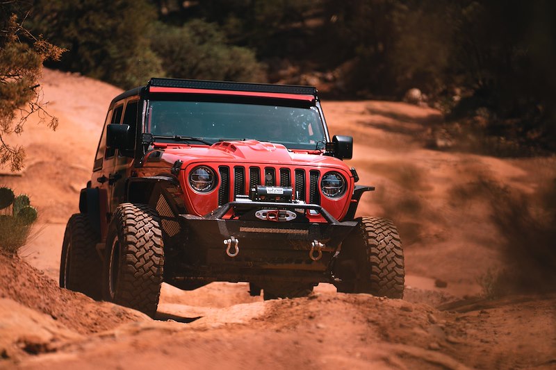 DV8 Offroad JL/JLU & JT LED Headlights | Chrome
