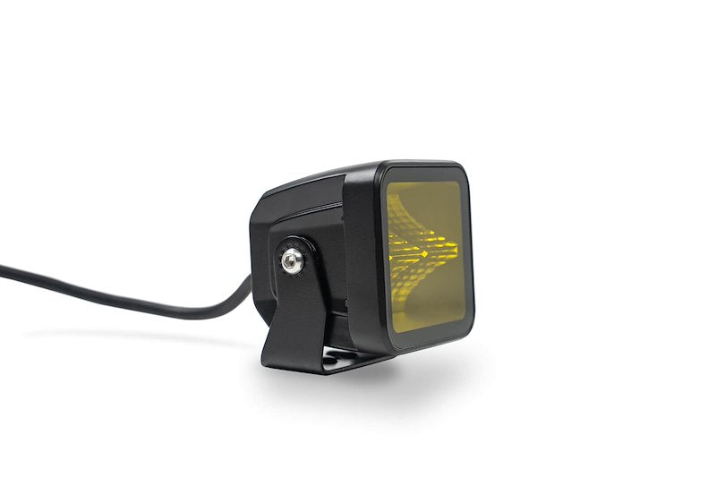 DV8 Offroad 3-Inch Elite Series LED Amber Pod Light (Single)