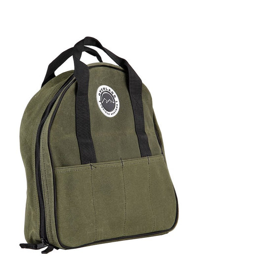 Overland Vehicle Systems Jumper Cable Bag #16 Waxed Canvas Durable Storage Solution