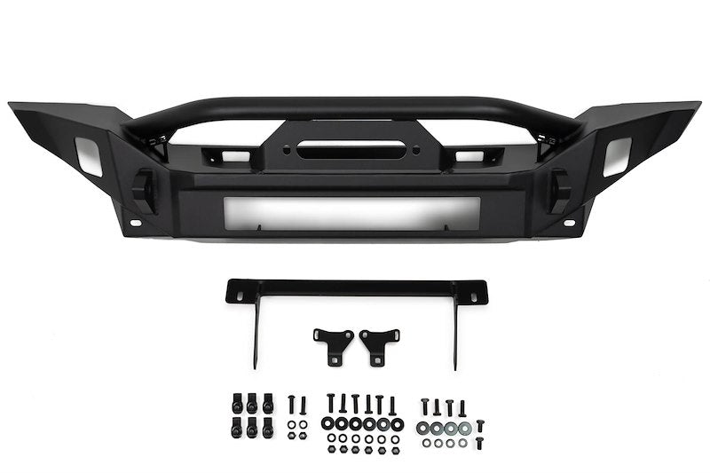 DV8 Offroad JK/JL & JT | FS-7 Mid-Width Winch Front Bumper (2007-2025)