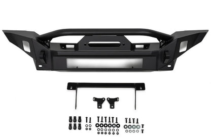 DV8 Offroad JK/JL & JT | FS-7 Mid-Width Winch Front Bumper (2007-2025)