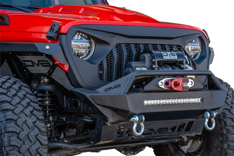 DV8 Offroad Jeep JL/JLU & JT Replacement Grille | Black (2018-Present)