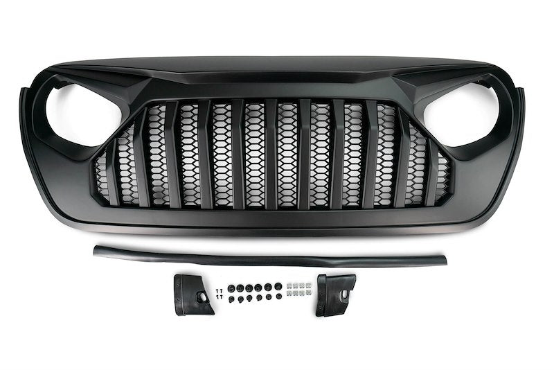 DV8 Offroad Jeep JL/JLU & JT Replacement Grille | Black (2018-Present)