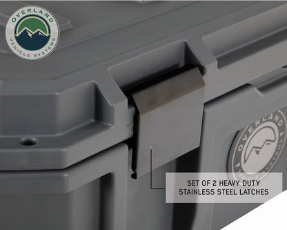 Overland Vehicle Systems Stay Dry With Overland Vehicle Systems 53 Quart Dry Box