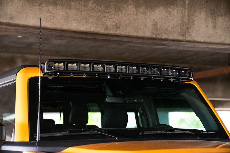 DV8 Offroad Bronco | 40-Inch Curved Light Bar Mount (2021-2025)
