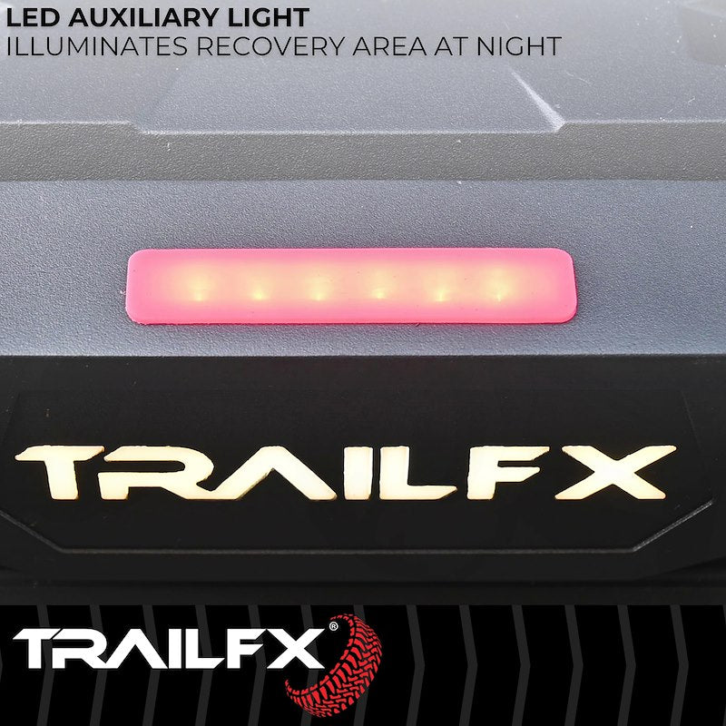 TrailFX Reflex 2.0 Synthetic Rope Winch – 12,000 lb