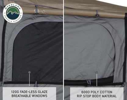 Overland Vehicle Systems Best Hard Shell Rooftop Tent Bushveld II