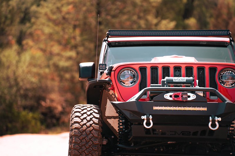 DV8 Offroad JL/JLU & JT LED Headlights | Chrome