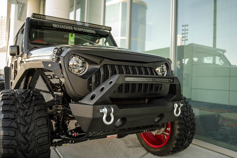 DV8 Offroad Jeep JL/JLU & JT Replacement Grille | Black (2018-Present)
