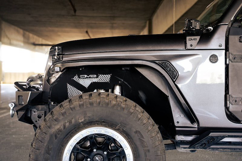 DV8 Offroad Jeep Wrangler JL/JLU Slim Fender Flares (2018-Present)