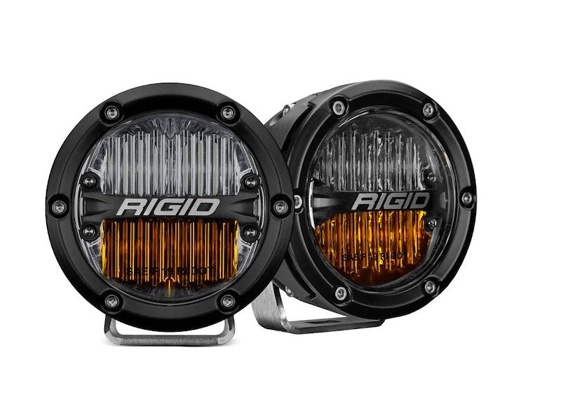 RIGID Industries 360-Series SAE Fog Yellow/White Pair