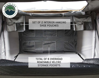 Overland Vehicle Systems Best Hard Shell Rooftop Tent Bushveld II