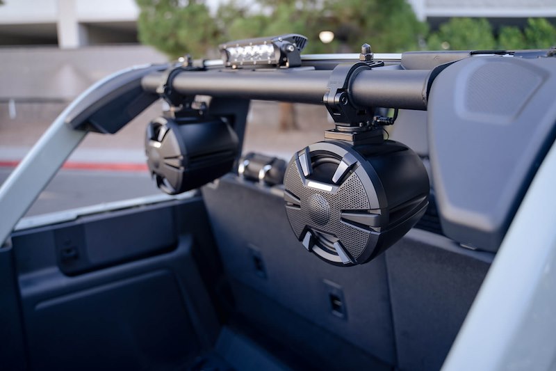 DV8 Offroad Ford Bronco Rear Speaker & Light Mount Bar (2021-Present)