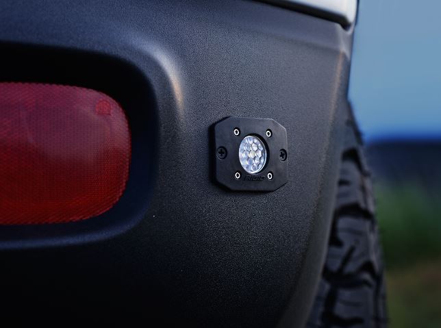 RIGID Industries Diffused Black Flush Mount Ignite (Single)