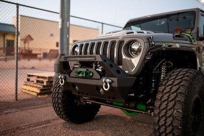 DV8 Offroad JL & JT LED Headlights; Black