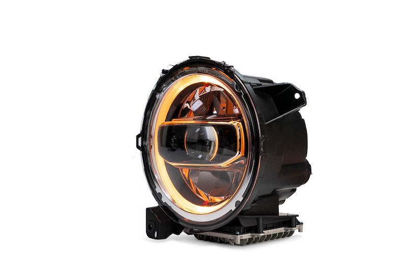 DV8 Offroad JL/JLU & JT LED Headlights | Chrome