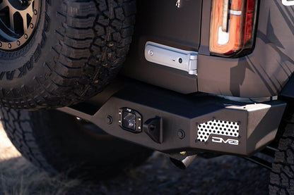 DV8 Offroad Ford Bronco; MTO Series Rear Bumper (2021-Present)