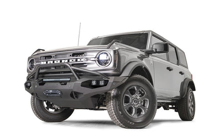 Fab Fours Bronco Matrix front bumper w/ pre-runner guard (2021-2025)