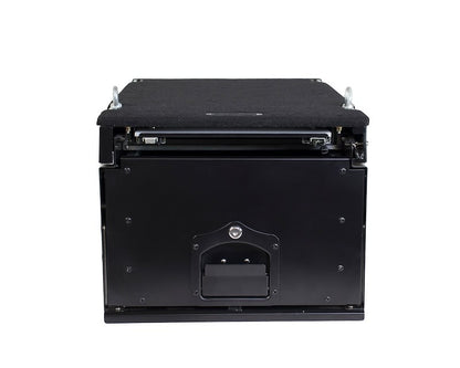 Overland Vehicle Systems Camping Cargo Box With Slide Out Drawer & Working Station