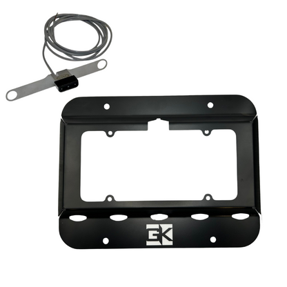 GateKeeper Off-Road Spare Tire License Plate Relocation Kit for Jeep JK Wrangler