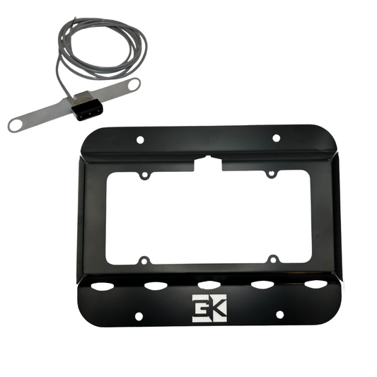 GateKeeper Off-Road Spare Tire License Plate Relocation Kit for Jeep JK Wrangler