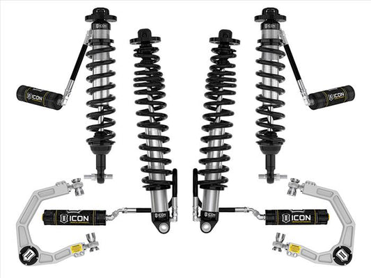 ICON 2021-2023 Ford Bronco, Non-Sasquatch, 3-4" Lift, Stage 4 Suspension System, Billet