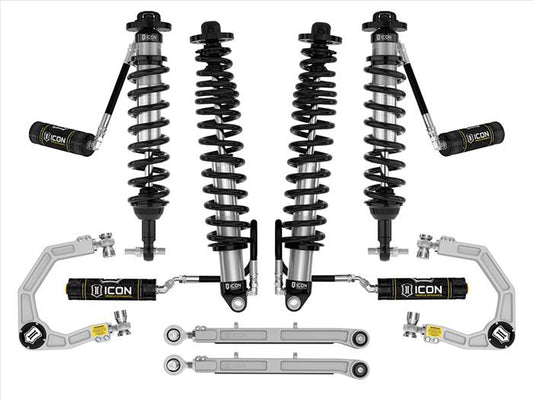 ICON 2021-2023 Ford Bronco, Non-Sasquatch, 3-4" Lift, Stage 5 Suspension System, Billet