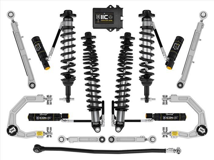 ICON 2021-2023 Ford Bronco, Sasquatch, 2-3" Lift, Stage 8 Suspension System, Billet, Heavy Rate Rear Spring