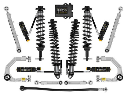 ICON 2021-2023 Ford Bronco, Sasquatch, 2-3" Lift, Stage 8 Suspension System, Billet, Heavy Rate Rear Spring