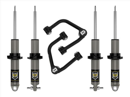 ICON 2021-2023 Ford Bronco, HOSS 2.0 Pkg, 0-2" Lift, Stage 2 Suspension System, Tubular