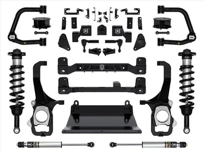 ICON 2022-2024 Toyota Tundra, 6" Lift, Stage 2 Suspension System, Tubular