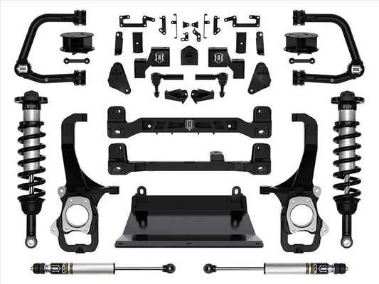 ICON 2022-2024 Toyota Tundra, 6" Lift, Stage 2 Suspension System, Tubular
