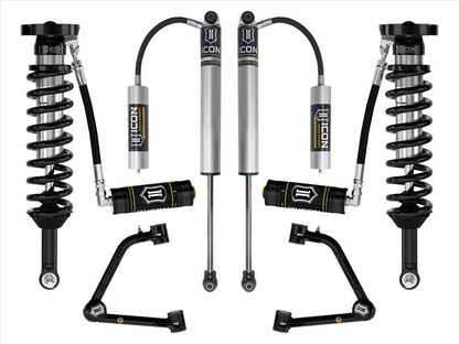 ICON 2023-2024 GMC Canyon AT4, Denali, & Elevation/Chevrolet Colorado Trail Boss, 1.75-2.5" Lift, Stage 3 Suspension System w/ Tubular Upper Control Arms