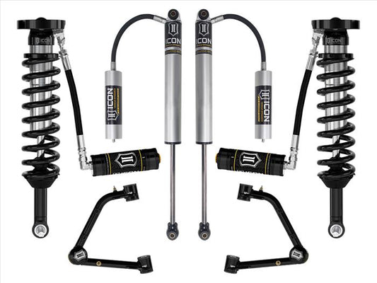 ICON 2023-2024 GMC Canyon AT4, Denali, & Elevation/Chevrolet Colorado Trail Boss, 1.75-2.5" Lift, Stage 3 Suspension System w/ Tubular Upper Control Arms