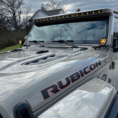 Oracle Lighting Integrated Windshield Roof LED Light Bar System for Jeep Wrangler JL & Gladiator JT