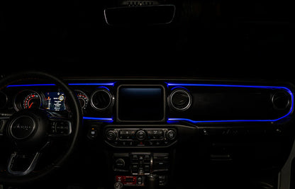 Oracle Lighting Jeep Wrangler JL/Gladiator JT ColorSHIFT Fiber Optic LED Interior Kit