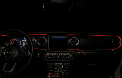 Oracle Lighting Jeep Wrangler JL/Gladiator JT ColorSHIFT Fiber Optic LED Interior Kit