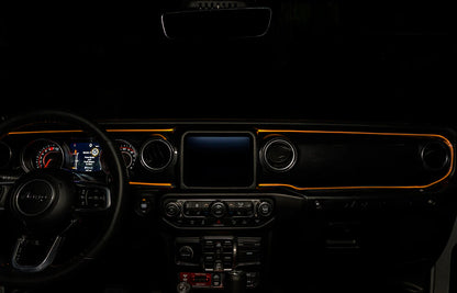 Oracle Lighting Jeep Wrangler JL/Gladiator JT ColorSHIFT Fiber Optic LED Interior Kit