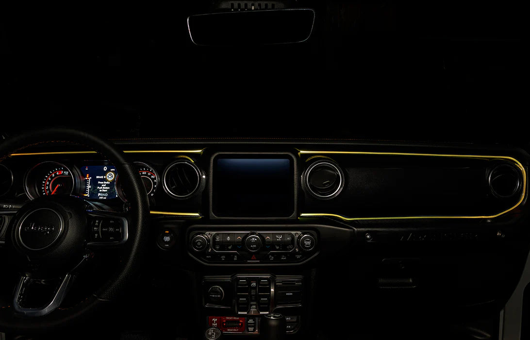 Oracle Lighting Jeep Wrangler JL/Gladiator JT ColorSHIFT Fiber Optic LED Interior Kit