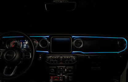 Oracle Lighting Jeep Wrangler JL/Gladiator JT ColorSHIFT Fiber Optic LED Interior Kit