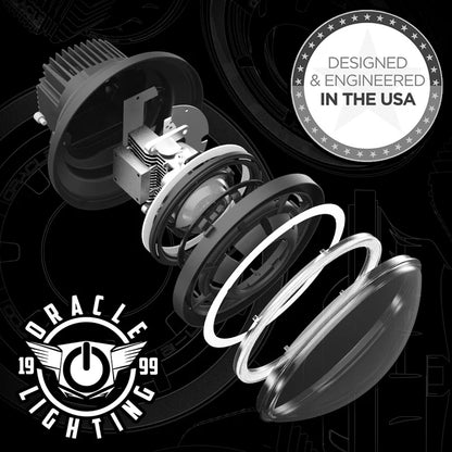 Oracle Lighting Oculus 7 inch Bi-LED Projector Headlights for Jeep Wrangler JK (2007-2018)
