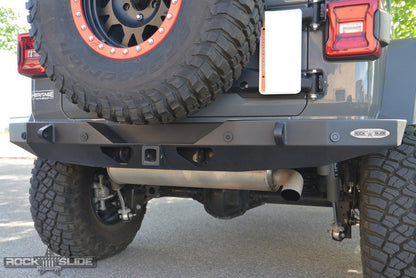 Rock Slide Engineering Full Rear Bumper – Rigid Series – Jeep Wrangler JL (2018–Present)
