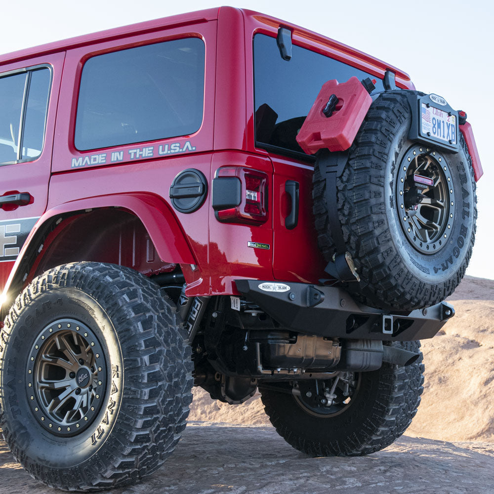 Rock Slide Engineering Jeep JL Shorty Rear Bumper For 18-Pres Wrangler JL Rigid Series