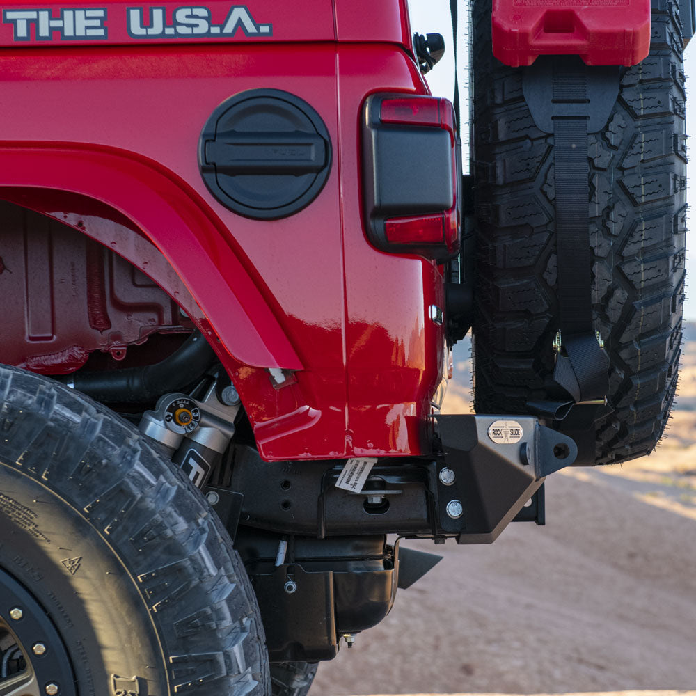 Rock Slide Engineering Jeep JL Shorty Rear Bumper For 18-Pres Wrangler JL Rigid Series