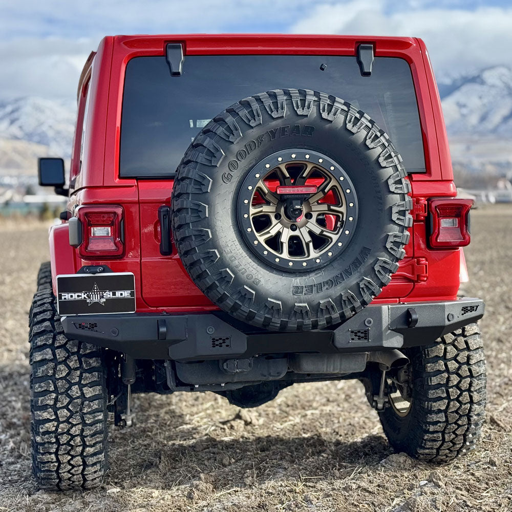 Rock Slide Engineering Rear Bumper For 18-25 Jeep Wrangler JL 2-4 Door