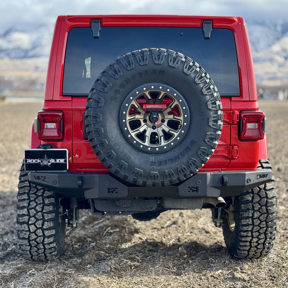 Rock Slide Engineering Rear Bumper For 18-25 Jeep Wrangler JL 2-4 Door