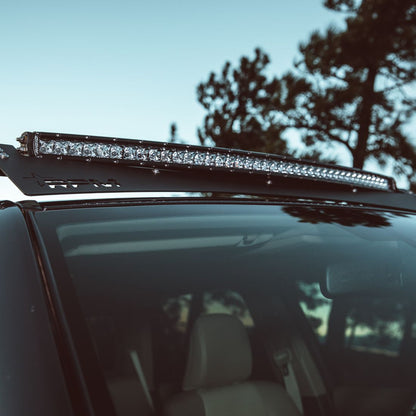 RIGID Industries 30 Inch LED Light Bar Single Row Curved Black Spot RDS SR-Series
