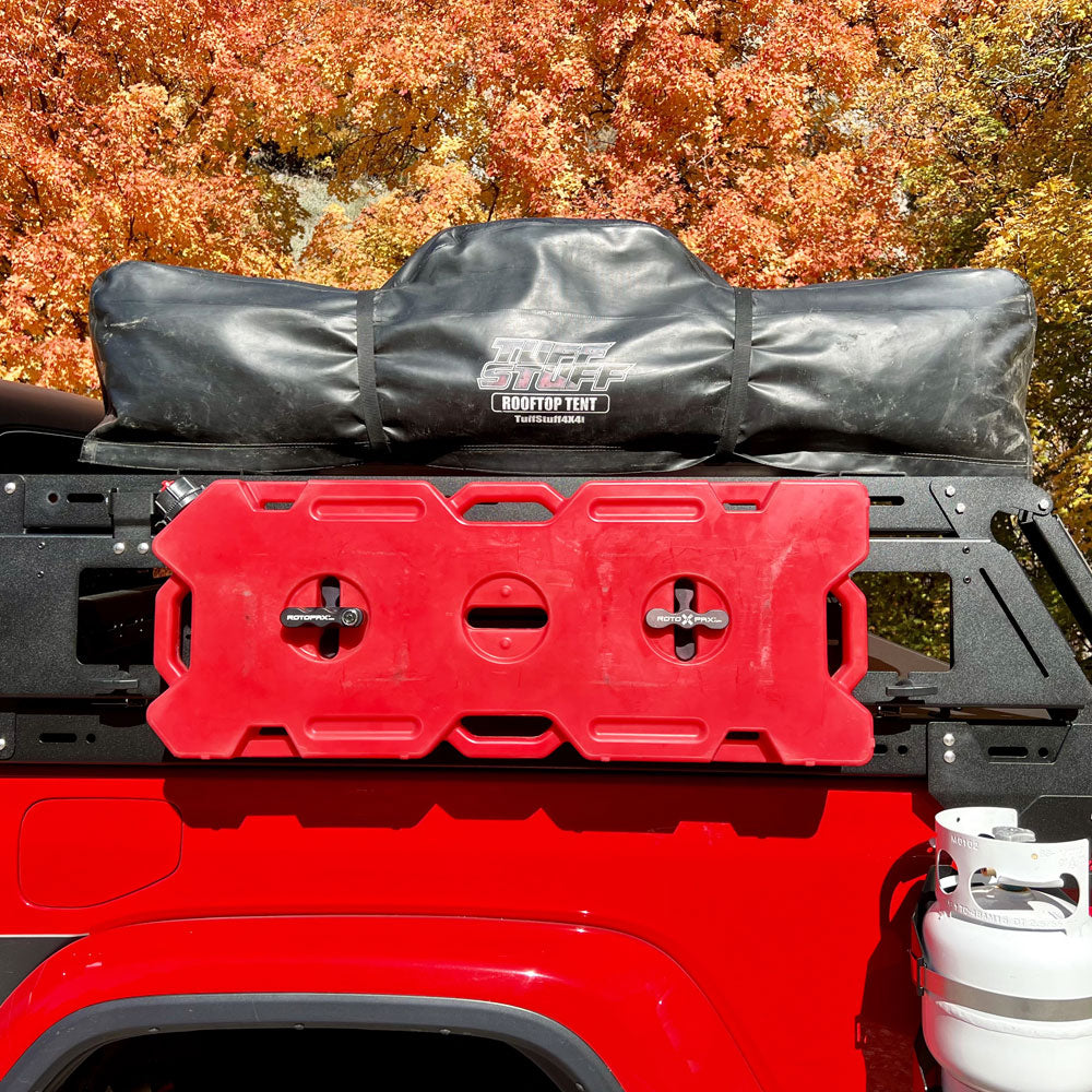 Big Racks Rocking Rock Slide Engineering Overland Rack Flip Up Sides – Off Road Specialty