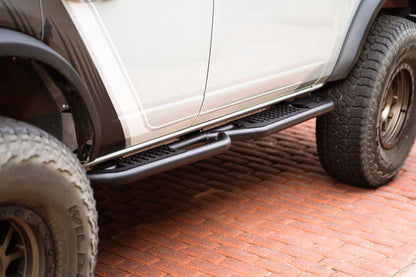 DV8 Offroad Ford Bronco | OE Plus 4-Door Side Steps (2021-Present)